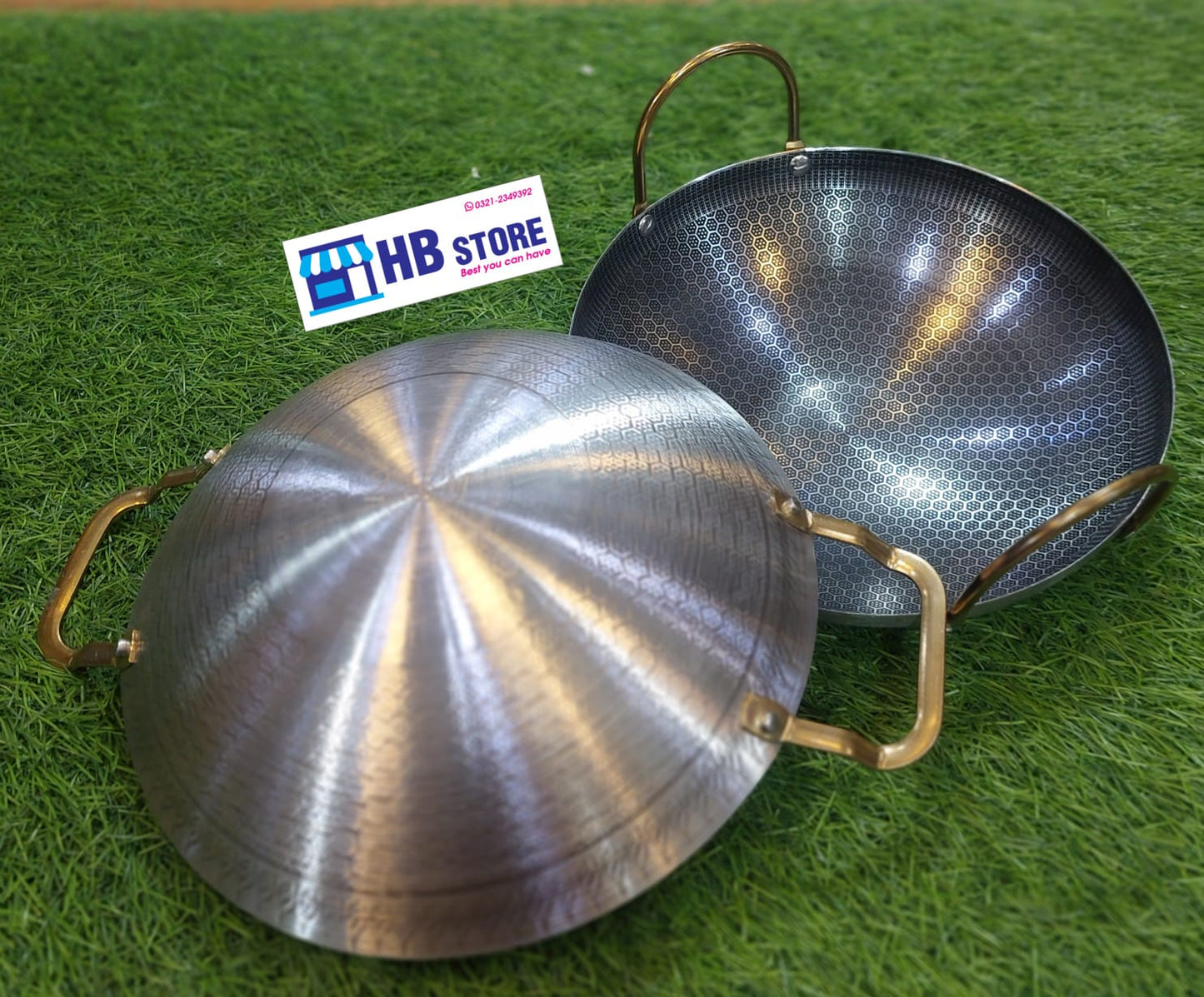 HoneyComb Laser 24cm Karahi