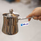 Stainless Steel Turkish Coffee Pot with Lid (720ml)