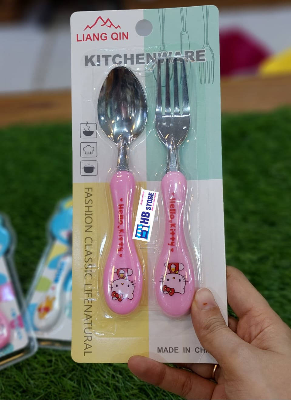 Kids Character Spoon Fork Set