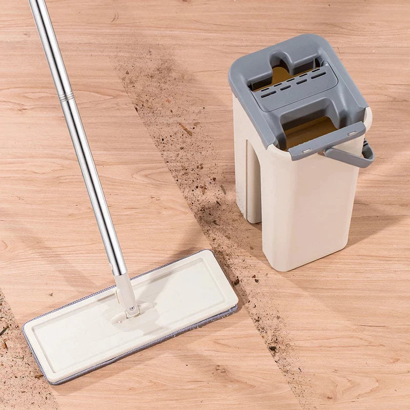 2 In 1 Flat Mop Bucket