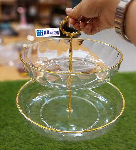 Modern 2tier Acrylic Stand