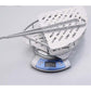 2 Layer Wall Mount Aluminium Corner Rack