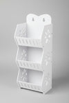 Premium 3-Tier Wooden PVC Wall-Mounted Organizer Rack