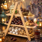 3 tier bamboo tray