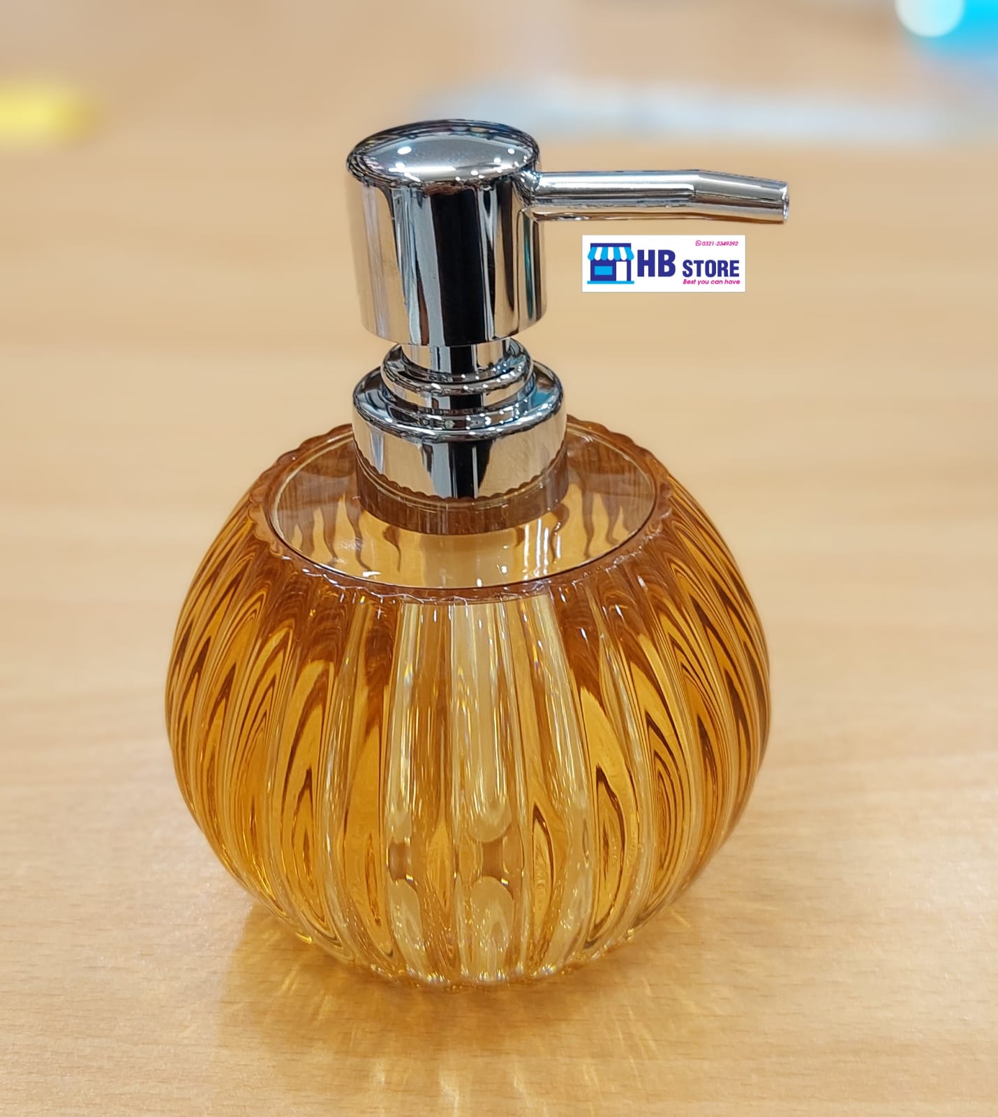 Elegant Multi-Colored Acrylic Soap Dispenser