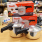Majestic Stainless Steel Pressure Cooker Set - New & Advanced Safety Features