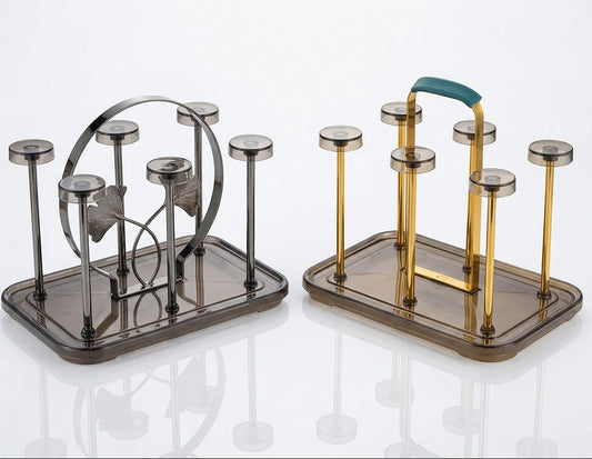Aurum & Argentum Luxury Glass Drying Rack Set