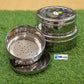 Premium Stainless Steel Perforated Multi-Purpose Kitchen Containers / Steamer Baskets (Set of 3)