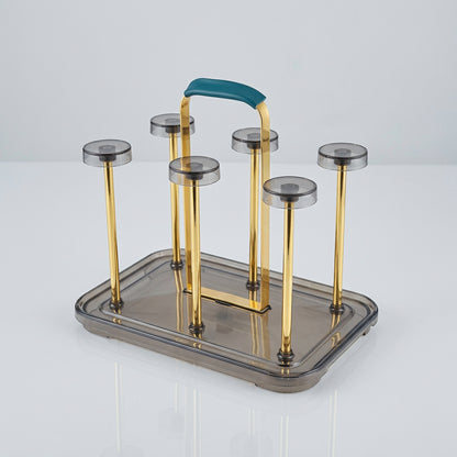 Aurum & Argentum Luxury Glass Drying Rack Set