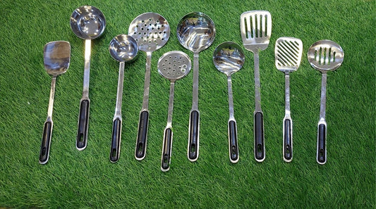 High Quality Steel Cooking Spoons