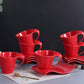Ceramic Cup Saucer Complete Set