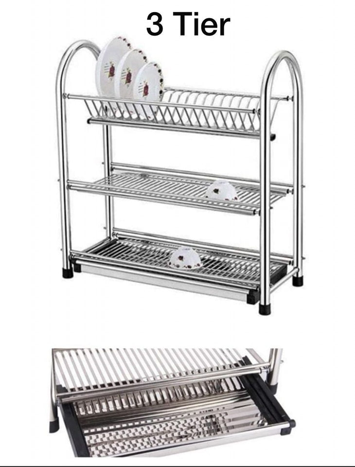 Stainless Steel Heavy Material Dish Rack