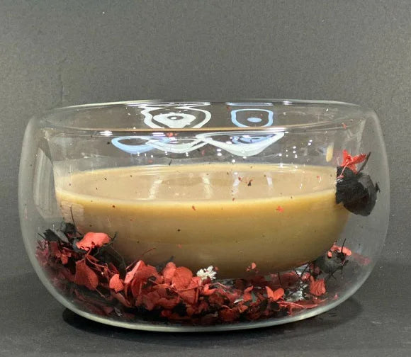 Double Wall Fancy Decorated Bowl