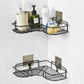 Stick On Metal Corner Shelf