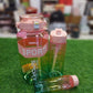 3Pcs Water Bottle With Straw