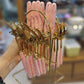 24pcs Marble Cutlery Set With Stand