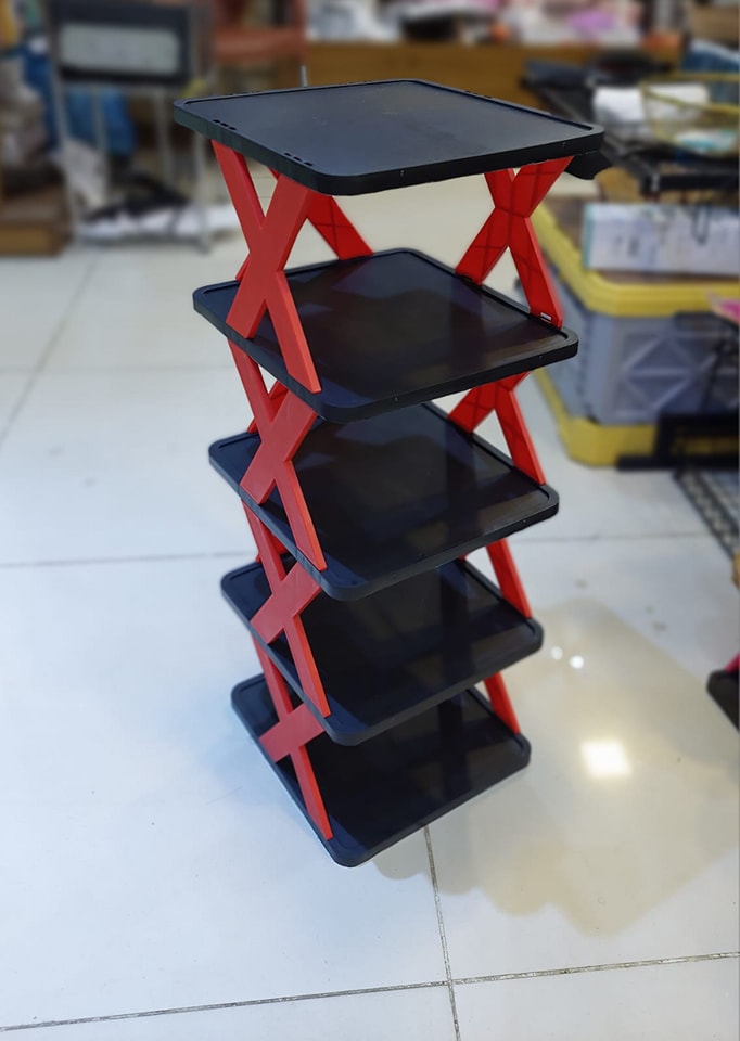 ZigZag Plastic Shoes Stand