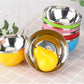 Steel Colour Bowls