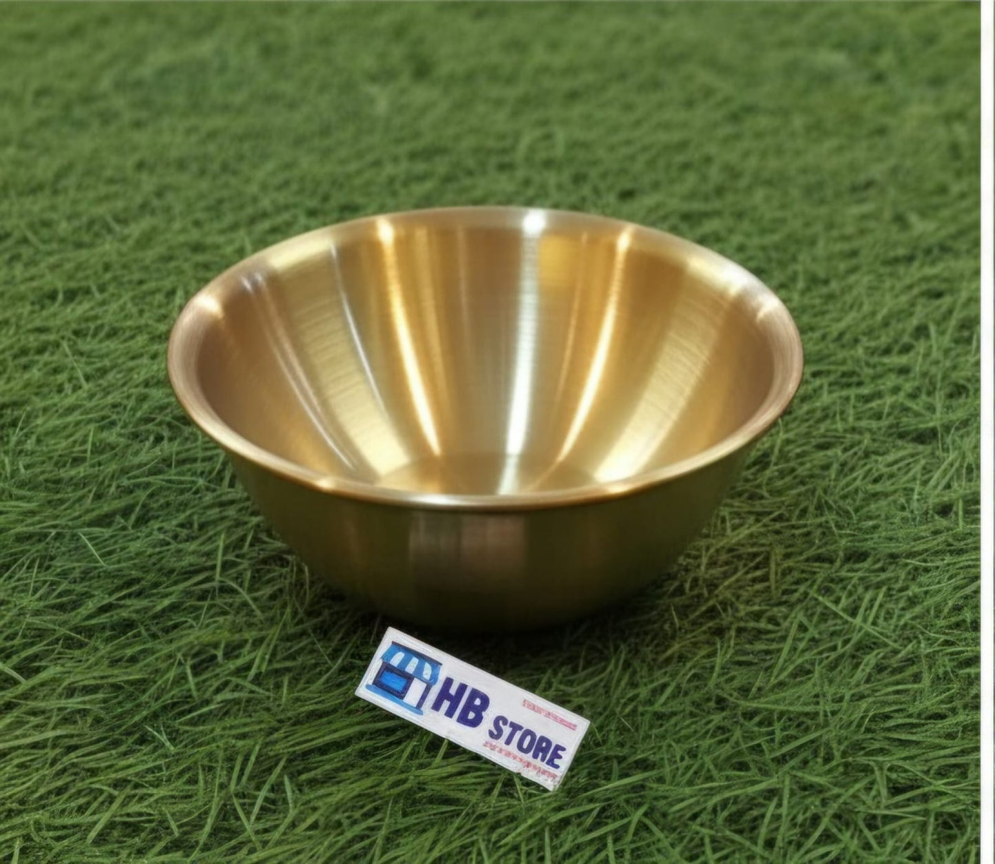Artisan Hand-Brushed Brass Nesting Bowls