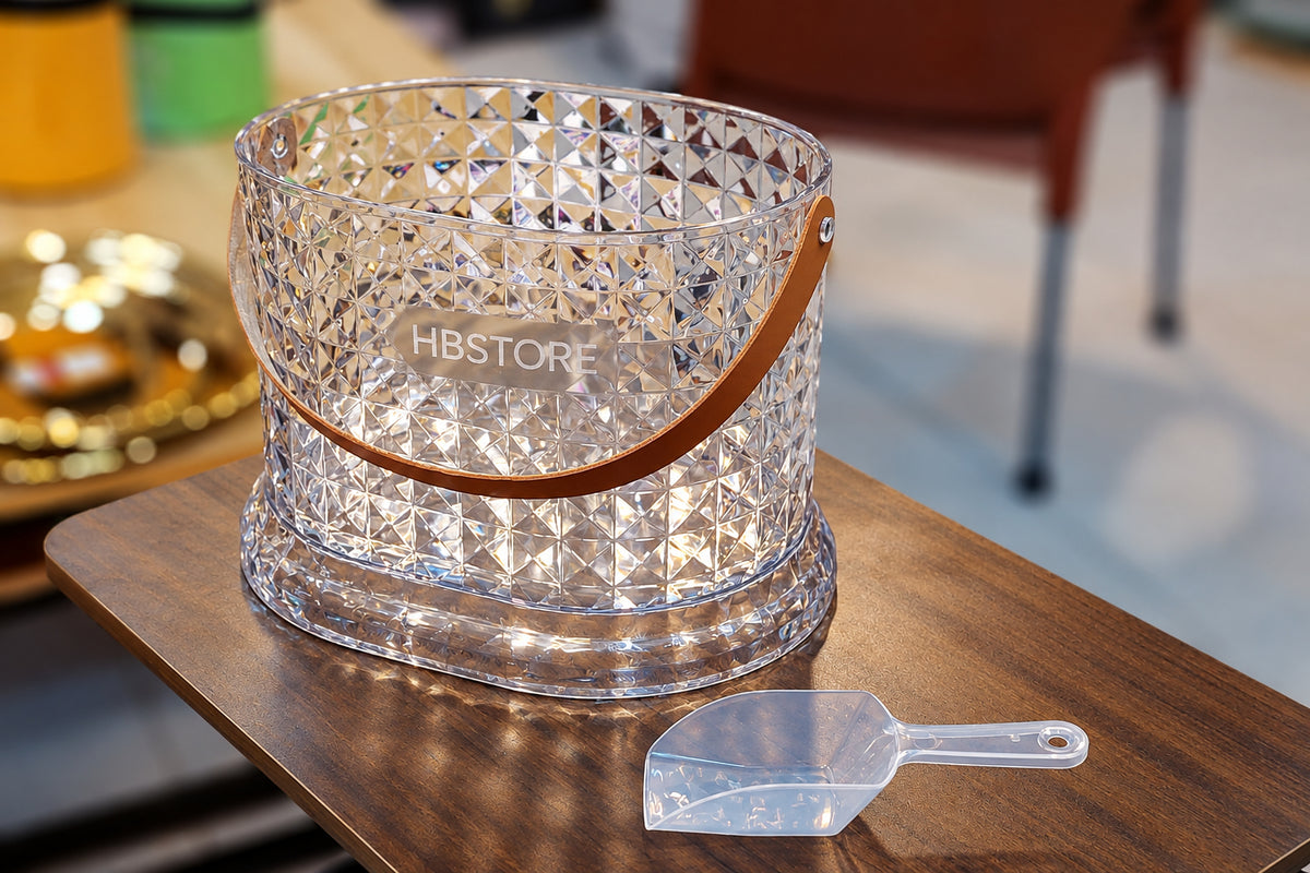 The Luminary Acrylic Ice Vessel/ Ice Bucket