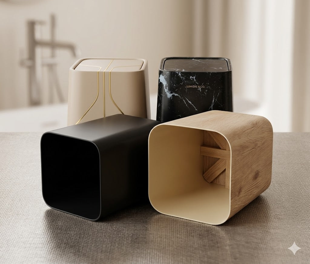 Premium Cube Trash Bin