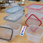 Crisper 3 In 1 Rectangular Shape Food Container - For Food Storage