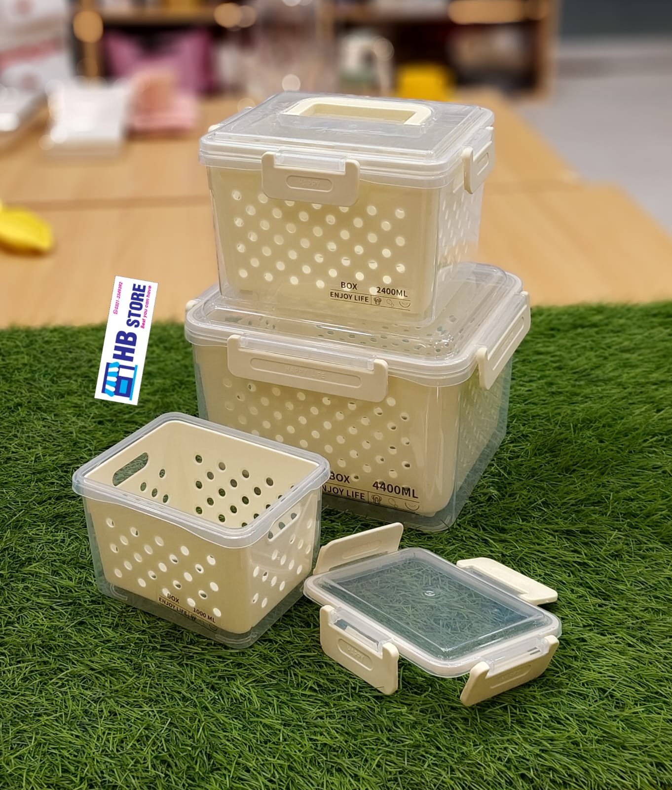 3-Piece Modular Fresh Produce Storage