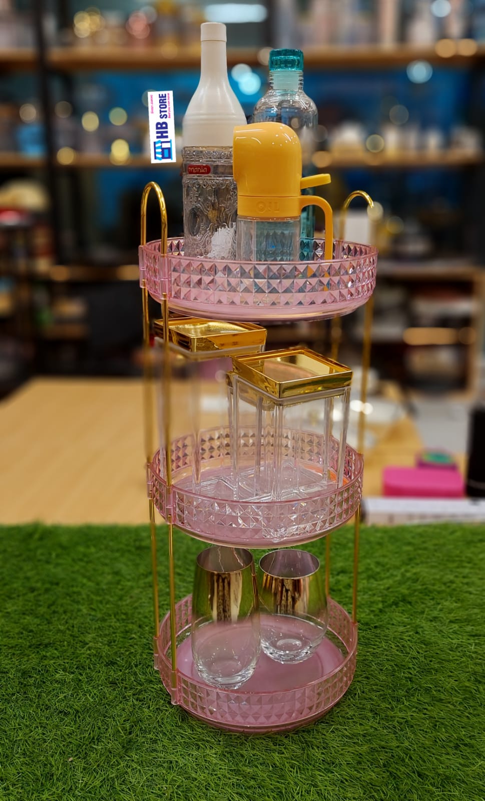 Multi-Layer Acrylic Storage Stand for Makeup & Skincare
