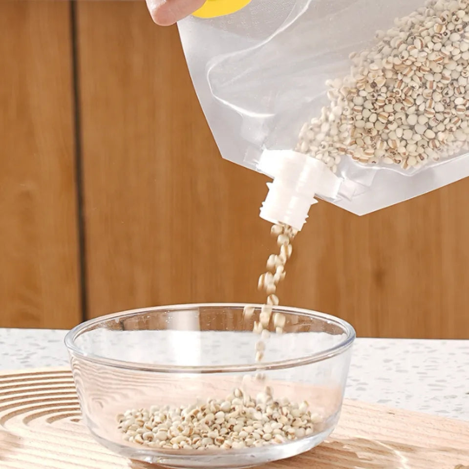 Reusable 2 in 1 Cereal Bag Capacity 3L