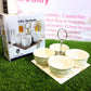 4Pcs Serving bowl With Tray