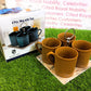 4Pcs Mug Set With Tray