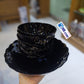 Black Marble Bowl Set