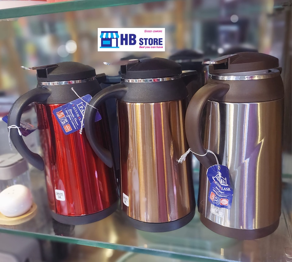 Plastic Glass material Thermos 1L