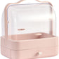 Double Sided Cosmetic Dressing Organizer With Draws