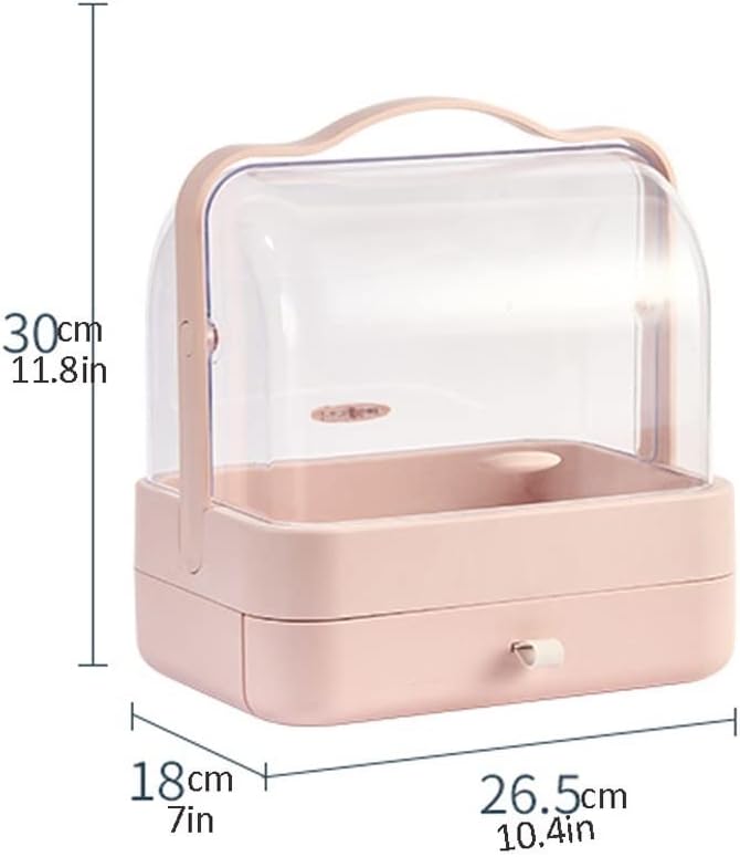 Double Sided Cosmetic Dressing Organizer With Draws