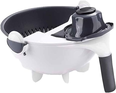 Multi Functional Vegetable Cutter With Drainer Bowl