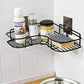 Stick On Metal Corner Shelf