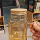 Eco-Chic Borosilicate Glass Tumbler