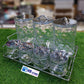 7Pcs Acrylic Material Spice Box With Stand