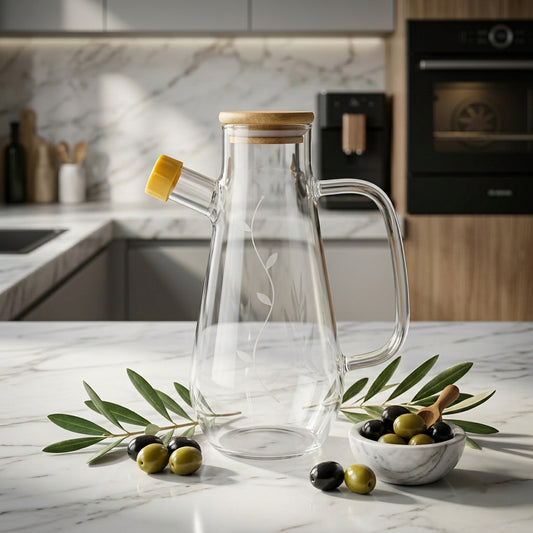 Pure Drizzle Glass Oil Jug