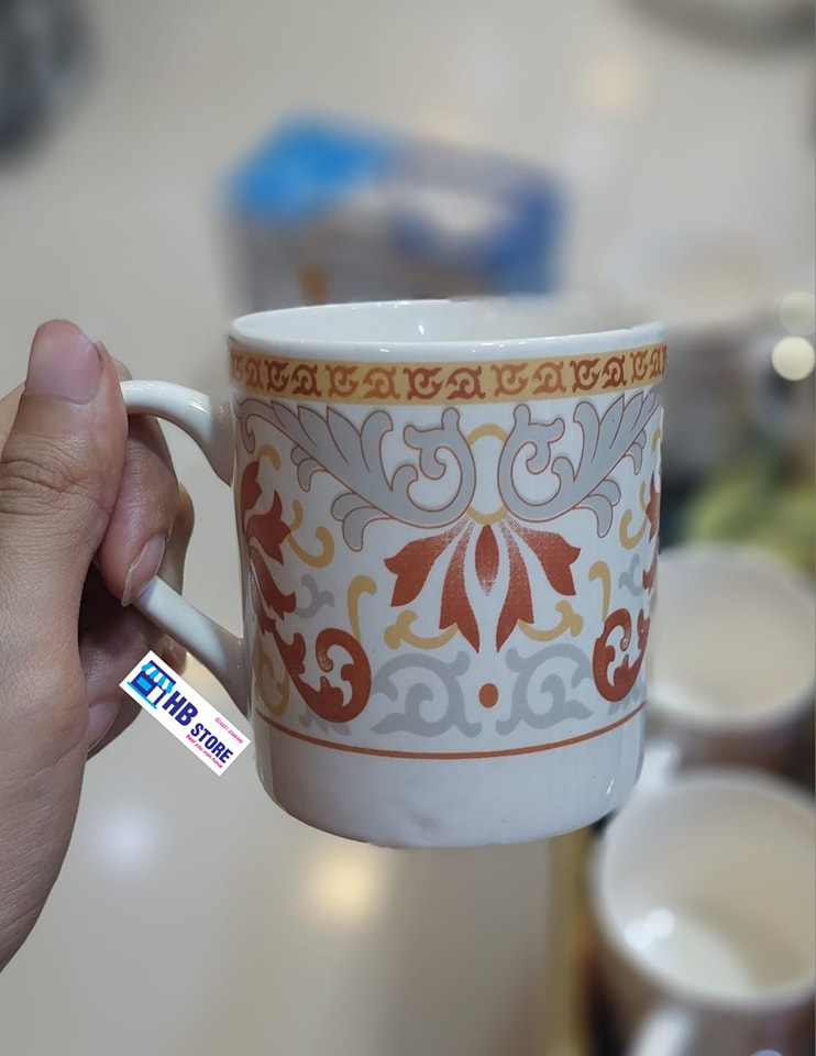 6pcs Ceramic Tea Coffee Cup