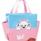 Cute Kids Insulated Lunch Bag – Cartoon, Bear & Elephant Prints