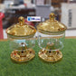 2pcs Acrylic Stand Jar Set