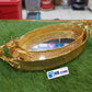 2Pcs Golden Frame Mirror Tray Set