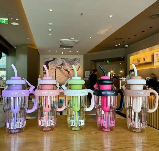 Detox Water and Ice Cream Bottle