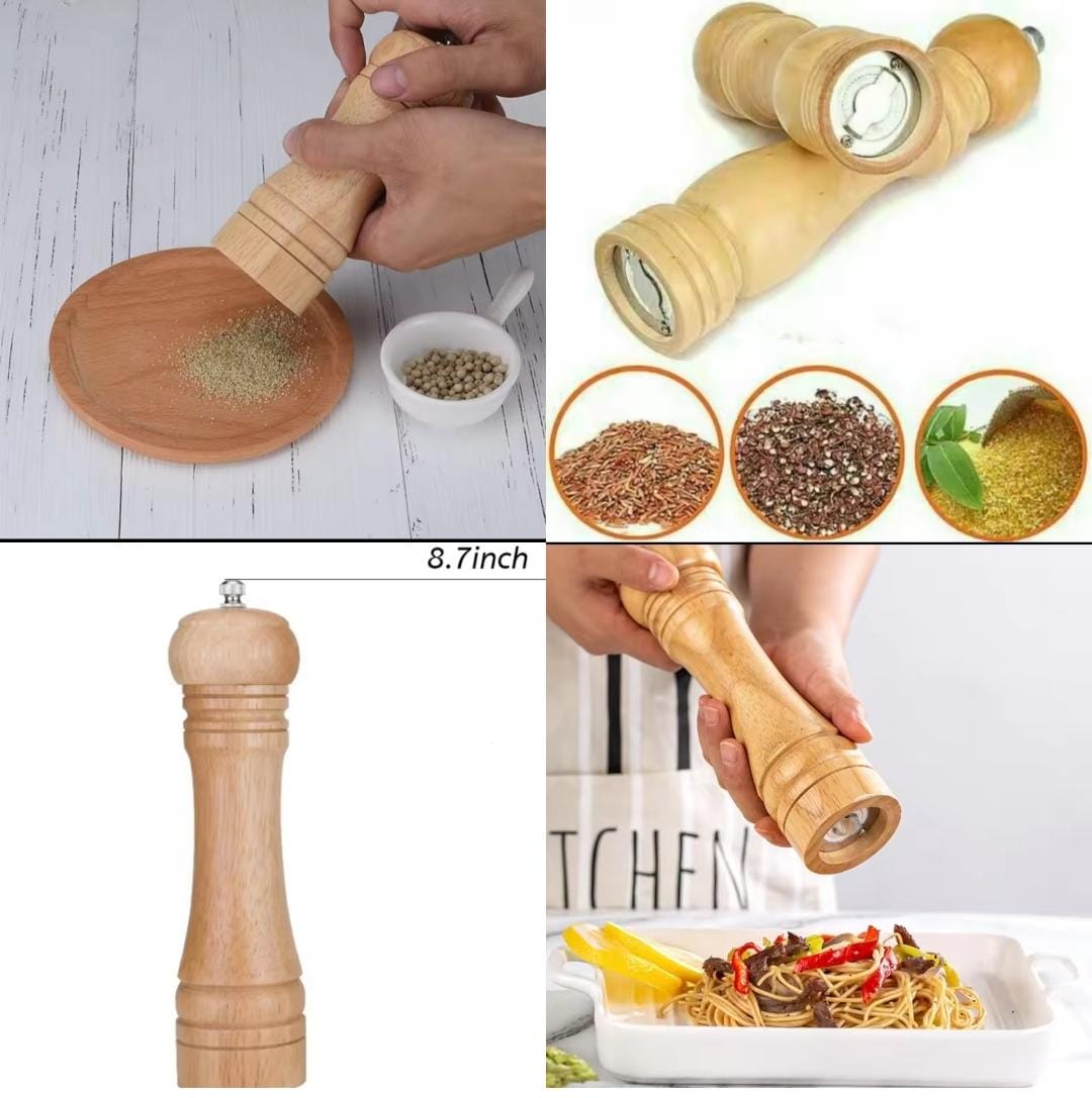 Wooden Salt and Pepper Grinder
