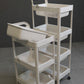 Modern Multi-Tier Rolling Utility Organizer – Versatile Storage Trolle