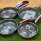 4-Piece Hybrid Nonstick Stainless Steel Fry Pan Set