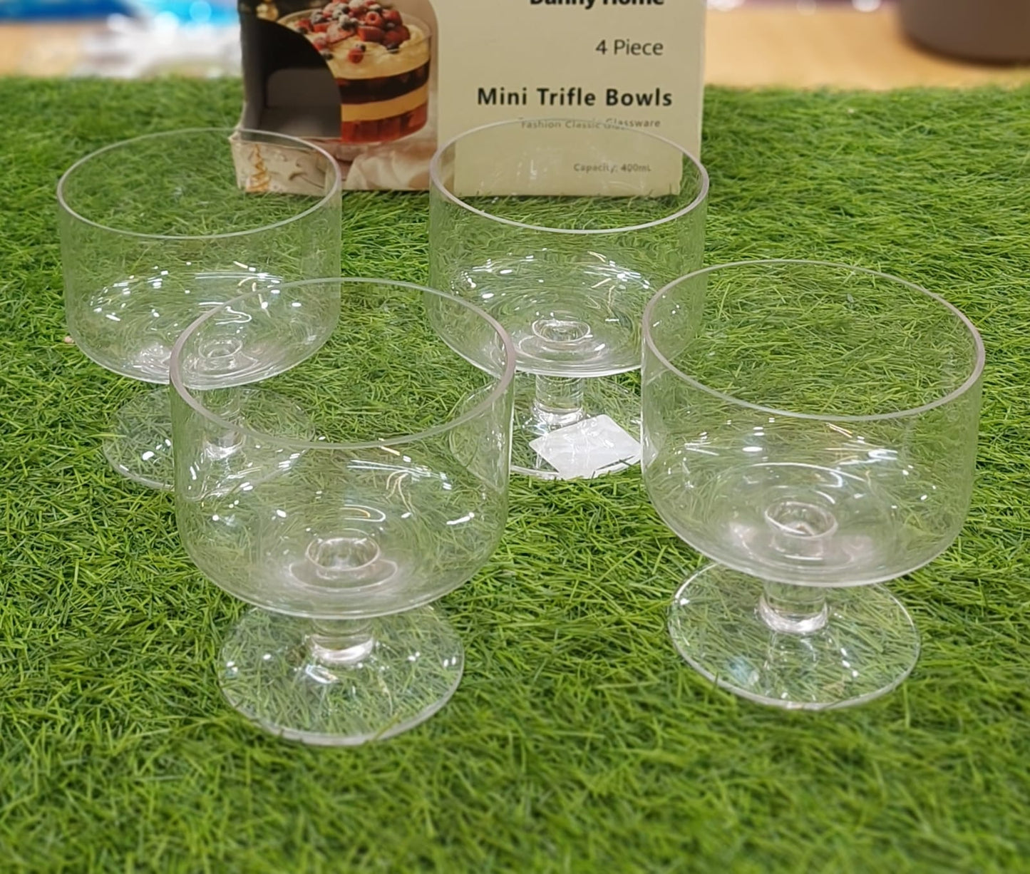 Danny Home™ 4 Pcs Mini Trifle Bowls Set