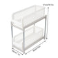 Sliding Shelf Two Tier Storage Organizer